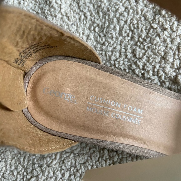 🔸 George 🔸 chunky heel sandals - Picture 4 of 10